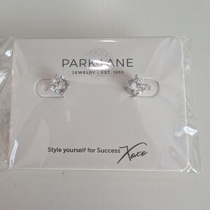 Park Lane Sparkling Silver Earrings